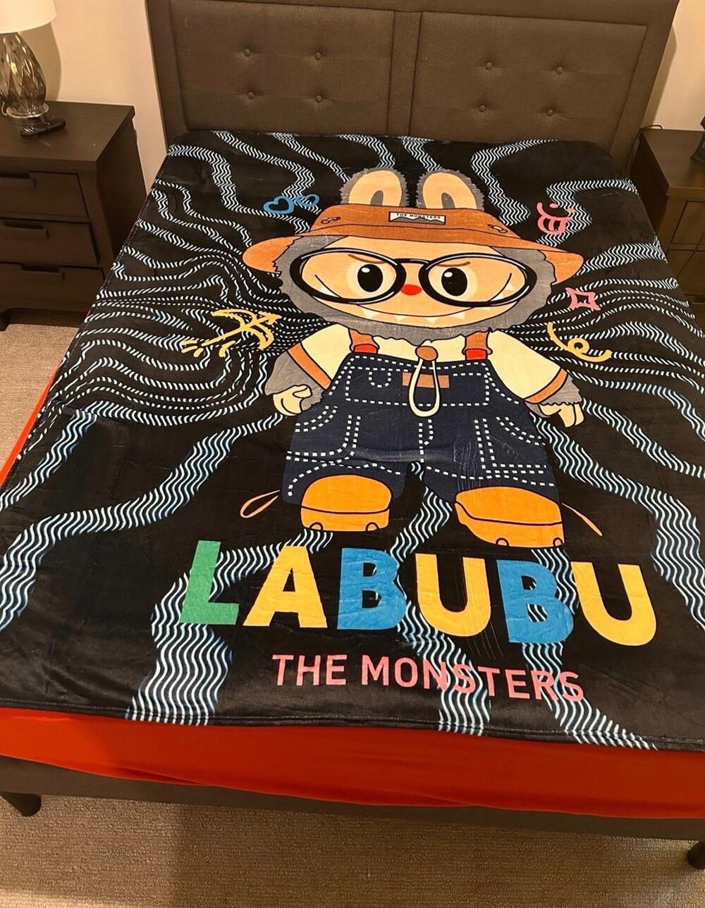 Labu buSuper Soft Cartoon Bunny Plush Throw Blanket for Kids & Adults 58 x 79 in